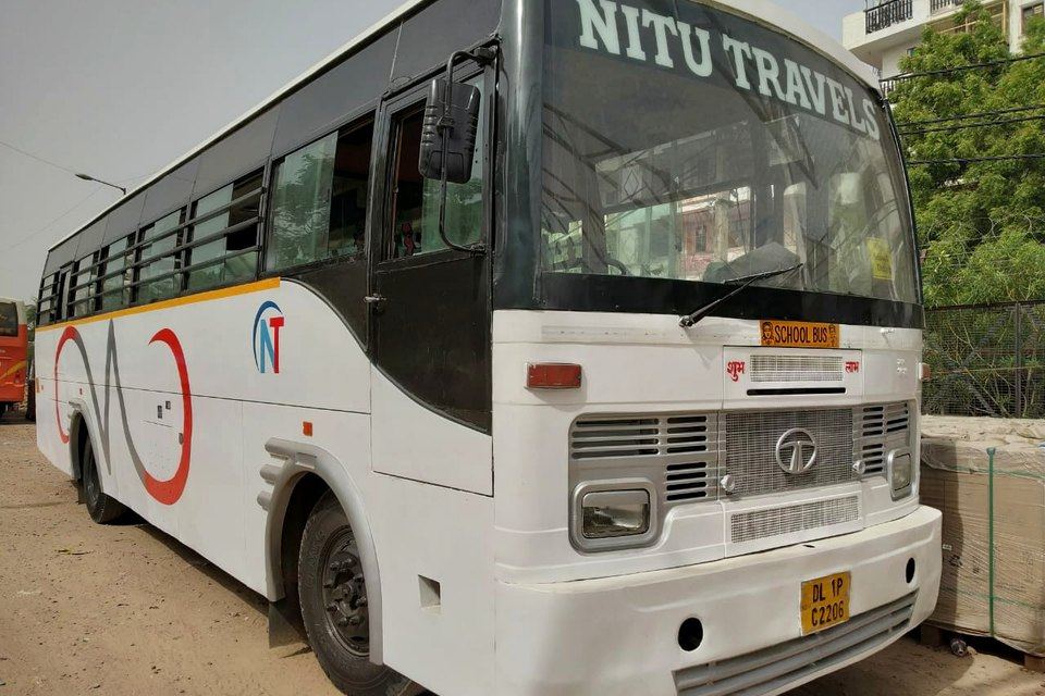 Bus on hire in Delhi NCR from Nitu Travels